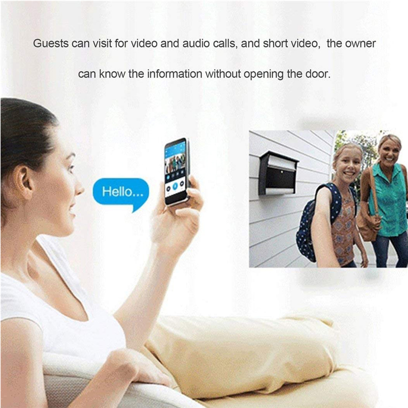 720P M3 wireless WiFi video doorbell 